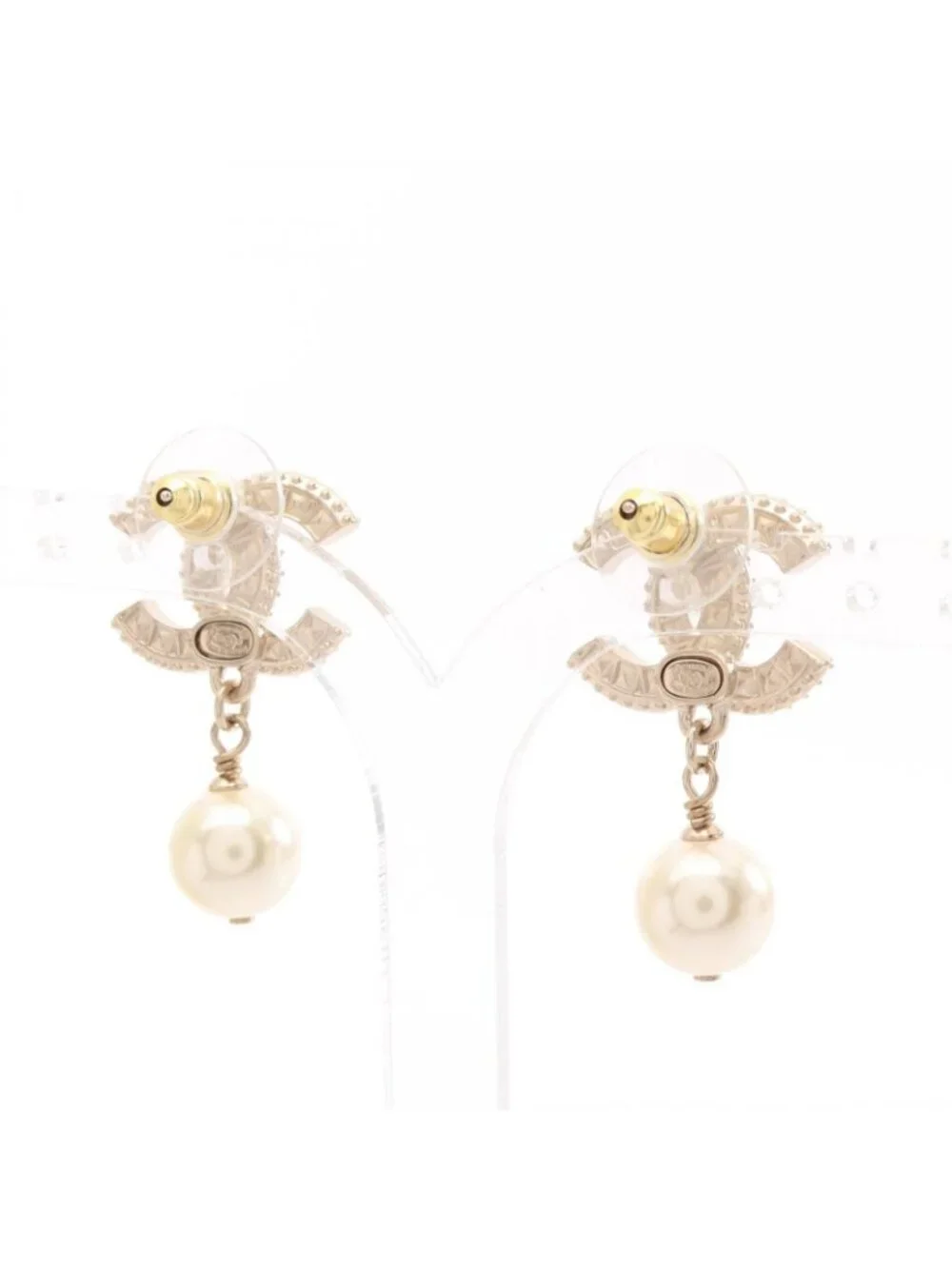 Chanel Earrings CC Logo